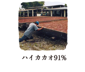 ハイカカオ91%